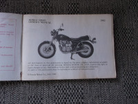 RARE: 1982 Honda Motorcycle Owners Manual CB650--vintage Button