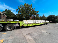 Jersey Barriers delivered and offloaded