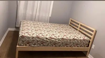 Private bedroom is located in a 3-bedroom, 2-bathroom house. This space is intended for a full-time...