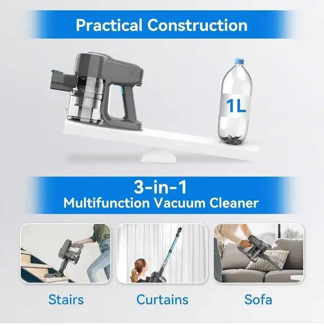 DEVOAC N300 Cordless Vacuum in Vacuums in Markham / York Region - Image 3