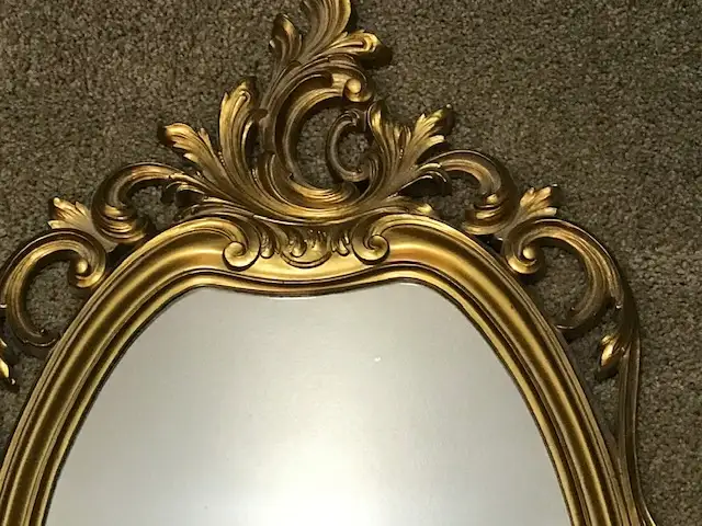 3 Day Sale 'Gold Ornate Mirror with shelf and candle holders in Home Décor & Accents in Edmonton - Image 5