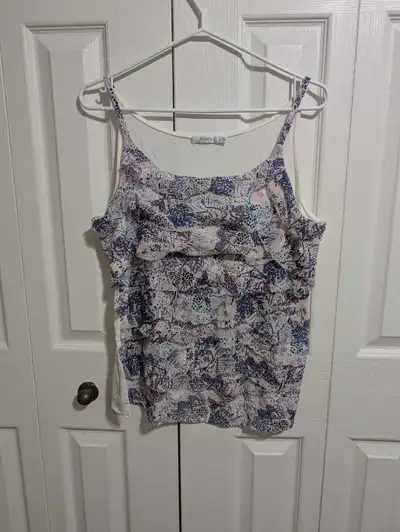 Ricki's Pink/ purple tank top size large , View more