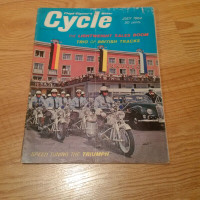 1964 CLYMERS MOTOR CYCLE MAGAZINE