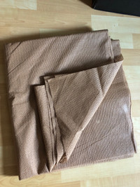 Non-slip under lay for floors or under pad for rugs $75, brown