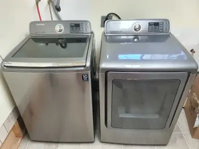 SAMSUNG Washer & Dryer / Laveuse et Sécheuse, View more