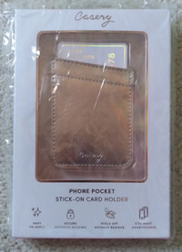 Casery Phone Pocket Stick-on Card Holder