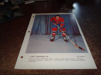 Montreal canadiens hockey club dernieres heures # 19 larry robin