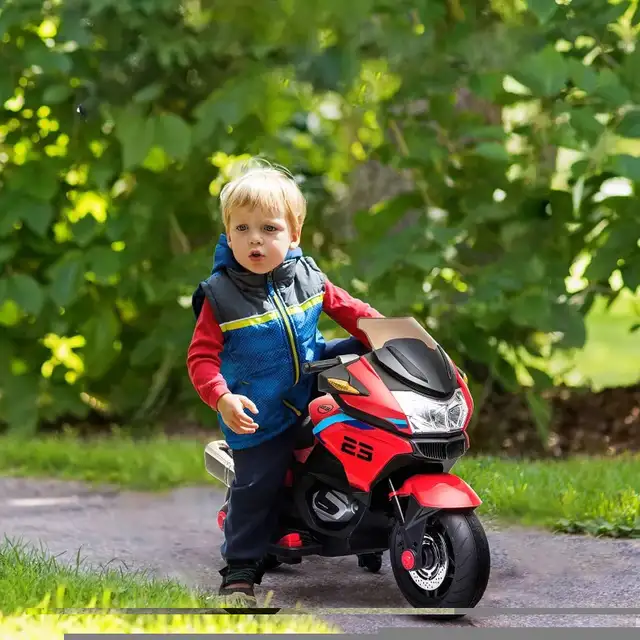 Large 12V Kids Motorcycle for upto 66lbs in Toys & Games in Markham / York Region - Image 11