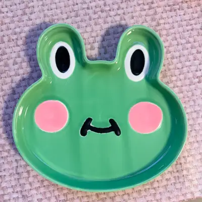 Cute Frog Ceramic Trinket Dish, View more