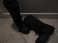 MEN'S (STEEL-TOED) WINTER BOOTS - Size 8 - CSA approved