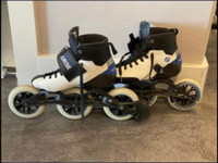 Rollerblades (Powerslide Inline Speed skates - Men’s US 9)