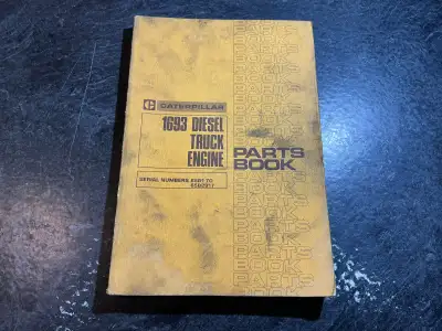 Caterpillar 1693 Diesel Truck Engine Parts Book Manual, View more