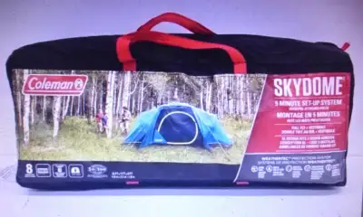 8 Person Coleman Tent--brand new----Never Been Opened--Retails, View more