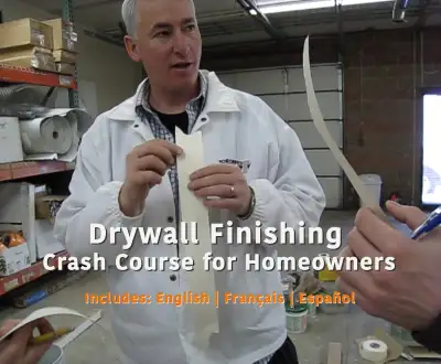 Drywall Finishing - DIY course with a professional trainer!, View more