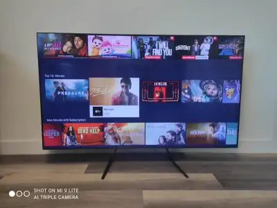 55” Inch Samsung Smart 4K TV, View more