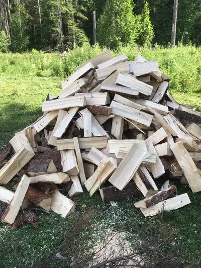 Dry spruce / pine mix firewood, $380 per cord, some delivery may be extra, all quantities available...