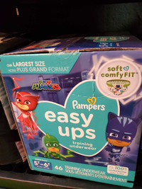 PAMPERS - Easy Ups diapers - 5T-6T - 46 PCS BNiB