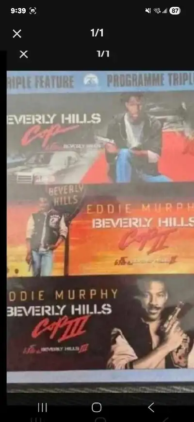 Beverly Hills Cop Triple Feature DVD, View more
