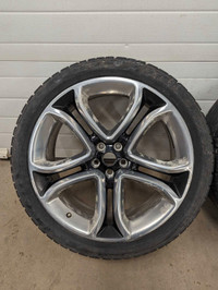 22 inch Ford Edge Sport rims.  