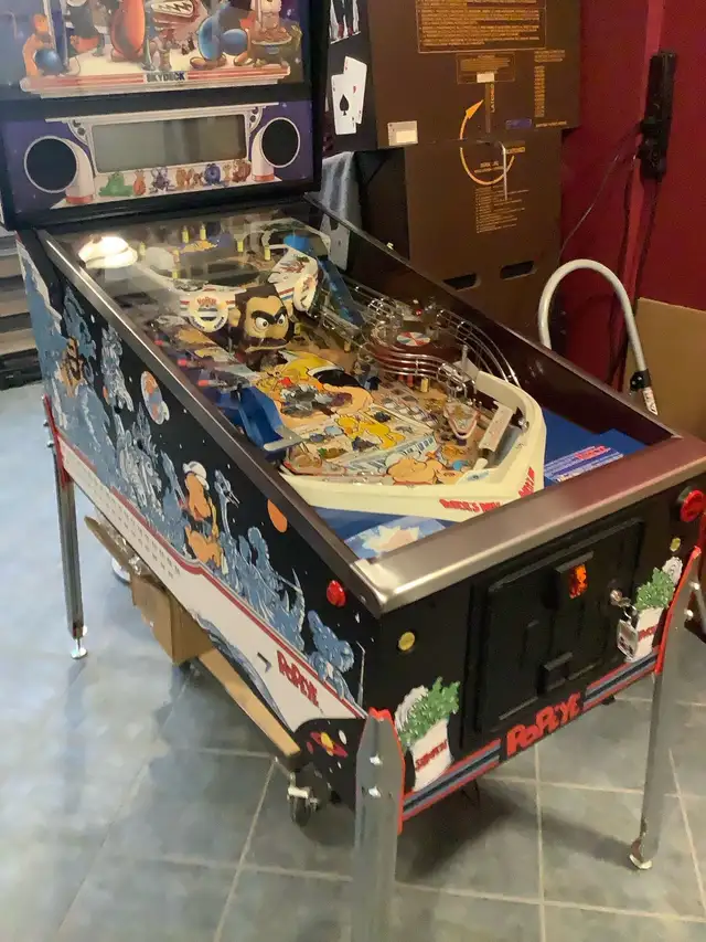 1994 Restored Popeye Pinball in Hobbies & Crafts in Barrie - Image 6