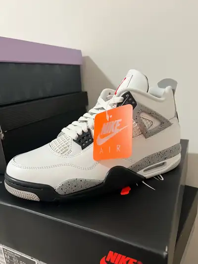 Brand New 2025 Jordan Retro 4 White Cement, View more