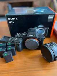 Sony Alpha A7S II with Lens Adaptor in impeccable condition!