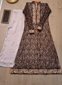 2 peice custom made Pakistani Indian party wear 