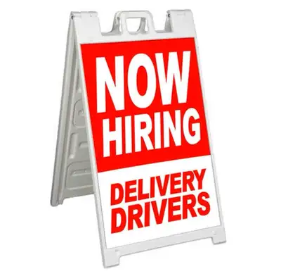 hiring delivery driver , View more