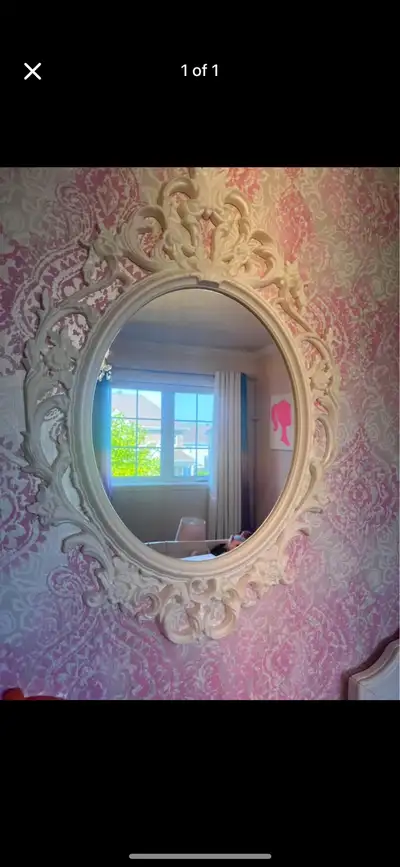 French white mirror , View more
