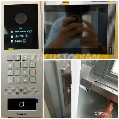 Access control systems Intercom system Power door automation and many more contact for more details....