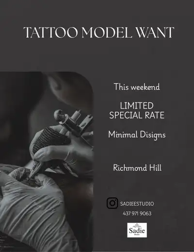 Tattoo Model Wanted, View more