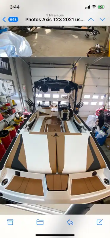 2021 Axis T23 wakesurf boat, Malibu Trailer, Surf Gate in Powerboats & Motorboats in Gatineau - Image 9