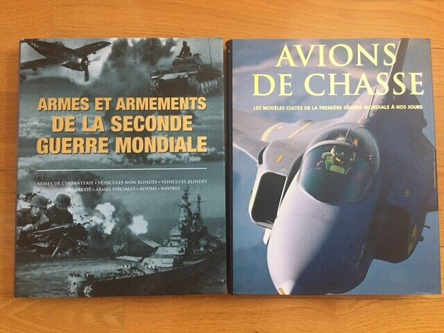 Livres Avions de chasse et armes 2nd guerre mondiale dans Manuels  à Longueuil/Rive Sud