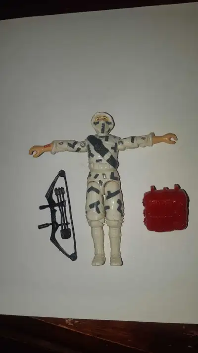 Storm Shadow Incomplete vintage 1988 GI Joe **loose hip joint can't stand** $20