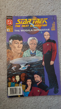 Star trek next gen comic book. 1991.
