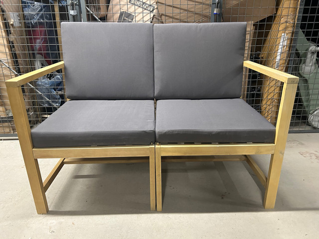 Ensemble de patio en bois (3 pièces) dans Mobilier pour terrasse et jardin  à Longueuil/Rive Sud - Image 3