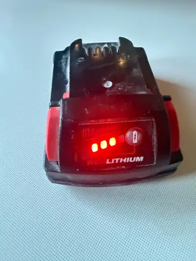 Adjustable LED M18 Milwaukee light with battery , View more