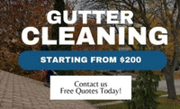 Garage Sell  Eavestrough Cleaning , Gutters Cleaning 