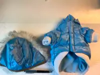 Manteau, bottes d’hiver pour petit chien