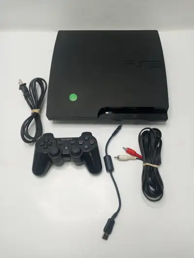 Sony PS3 Slim 160GB Console (CECH-3001A) - Tested, View more