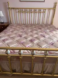 Beautiful King-Size Brass Bed