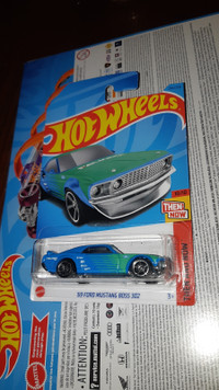 '69 Ford Mustang Boss 302 Falken Livery Hot Wheels Then And Now 
