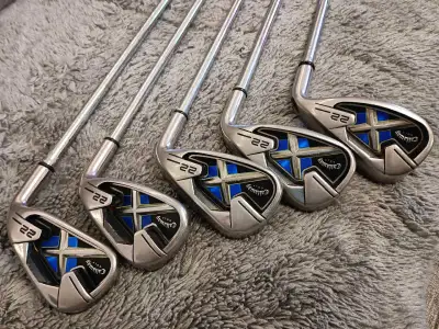 Callaway X-22 Iron Set 5pcs 5 8 9 P A Steel Uniflex RH, View more