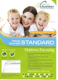 Protège matelas anti acarien pour lit simple