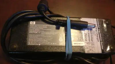 Genuine HP laptop power adapter 18.5V 6.5A 120W, View more
