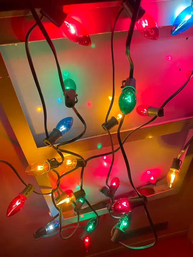 Vintage Christmas Light Set ( BRAND NEW ) from the 2000s