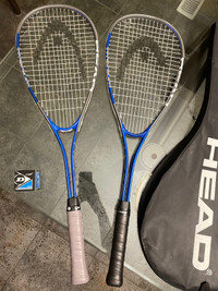 NEW HEAD Ti Demon Squash Rackets