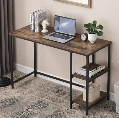 Rustic Brown Computer Desk, View more