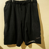 Nike Men's Dark Grey Shorts - Size M