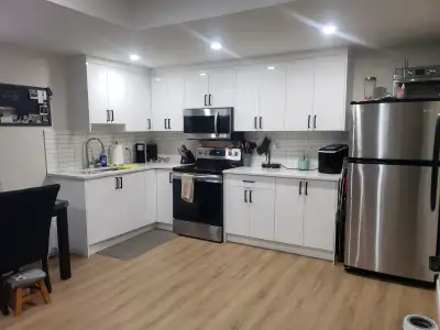 2 bedroom basement in sandpiperpark chestermere. Fenced with a gate for your protection. Extra large...